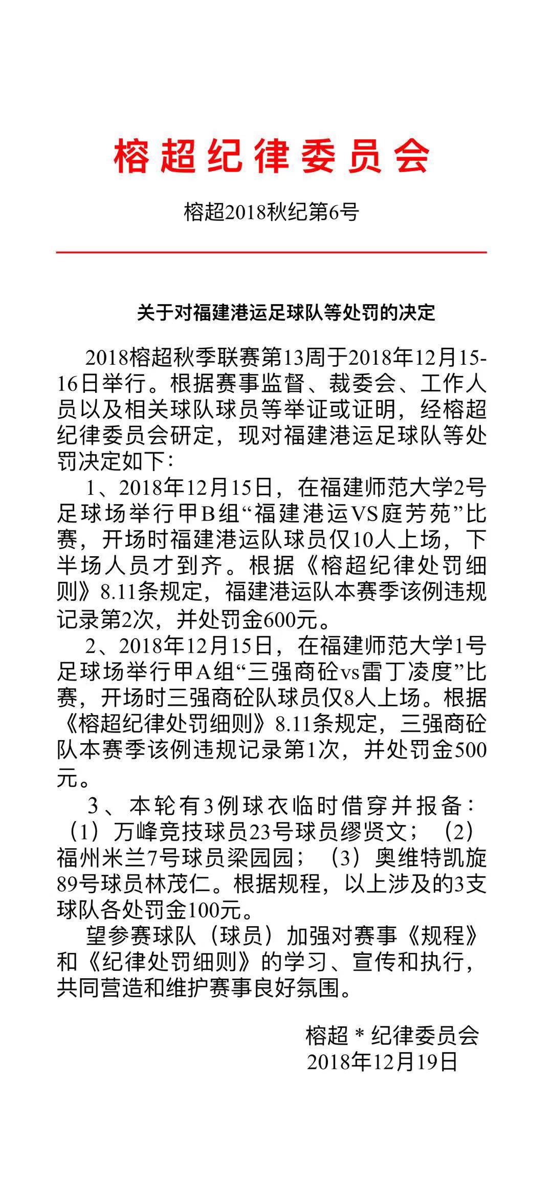纪律处罚6